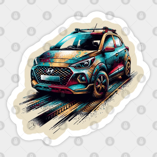 Hyundai i10 Sticker by Vehicles-Art